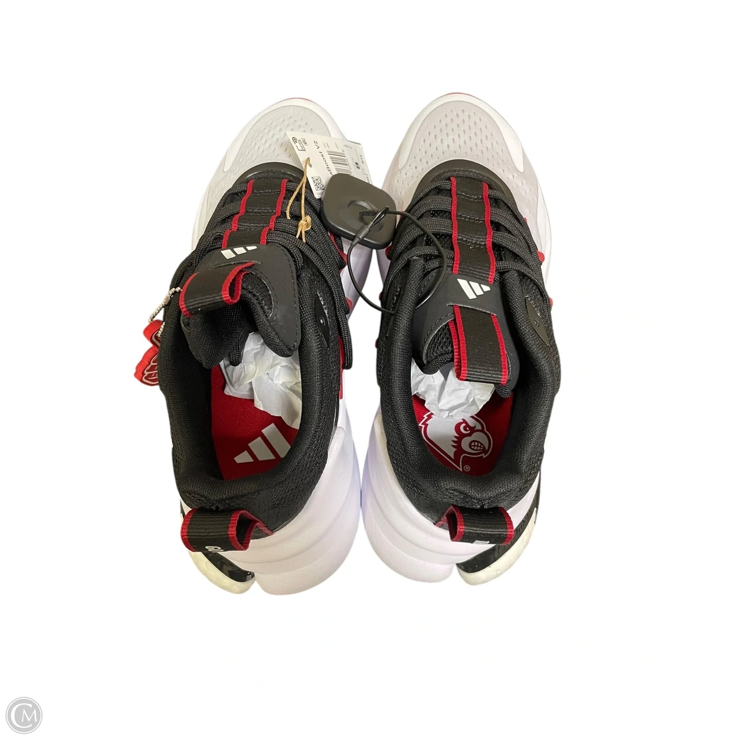 Shoes Athletic By Adidas In White, Size: 8