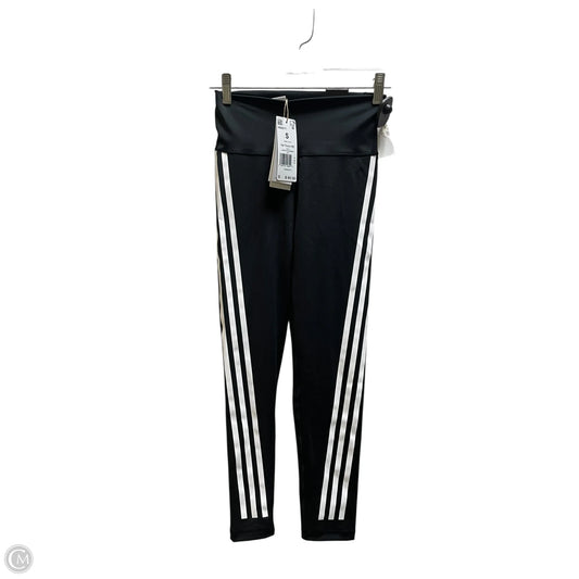 Athletic Leggings By Adidas In Black, Size: S