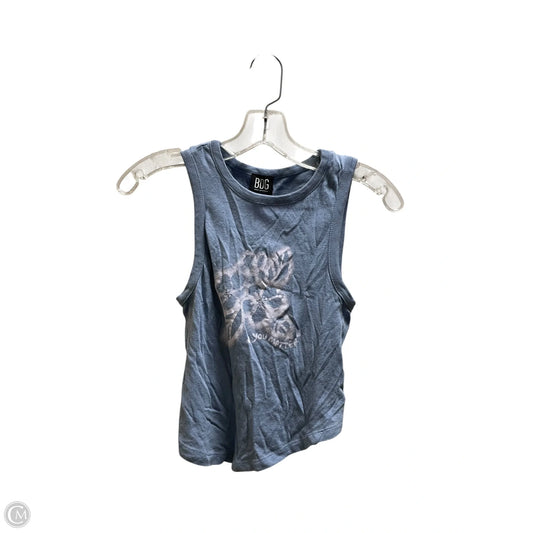 Top Sleeveless By Bdg In Blue, Size: S