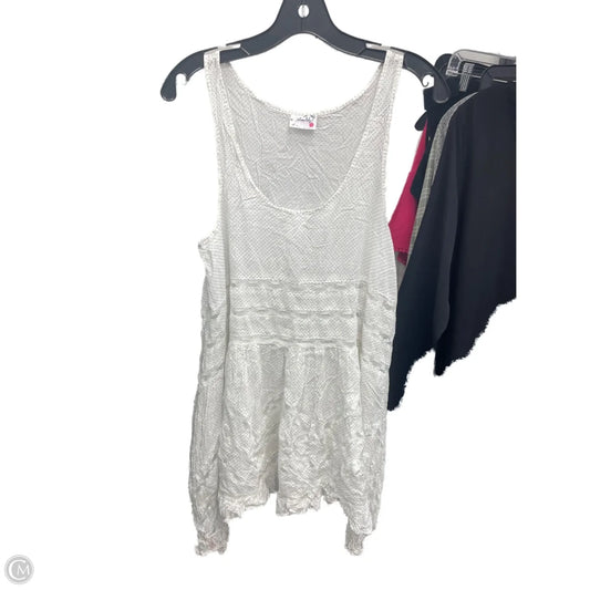 Top Sleeveless By Free People In White, Size: S