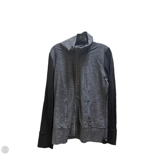 Athletic Jacket By Lululemon In Grey, Size: L