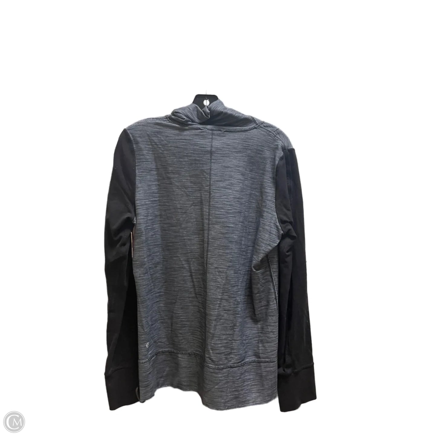 Athletic Jacket By Lululemon In Grey, Size: L