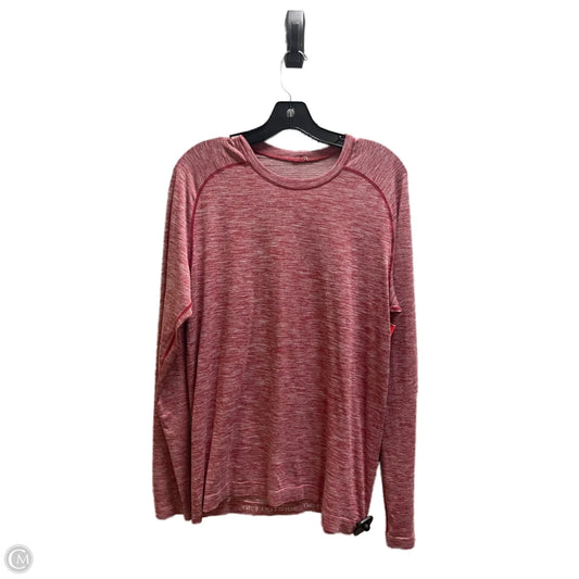 Top Long Sleeve By Lululemon In Red