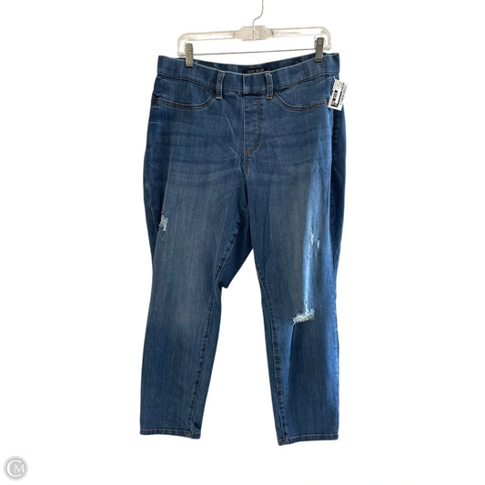 Jeans Skinny By Judy Blue In Blue Denim, Size: 16