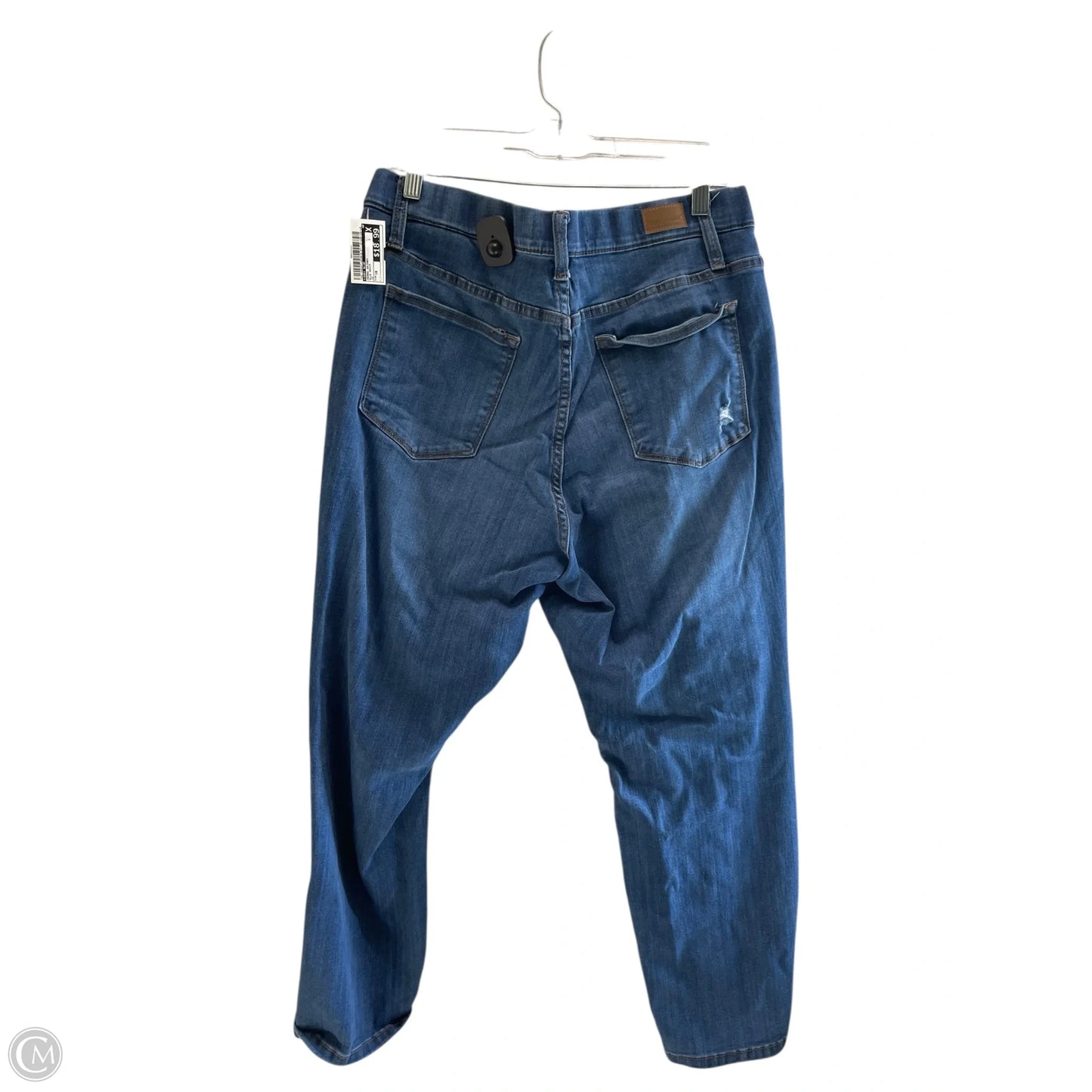 Jeans Skinny By Judy Blue In Blue Denim, Size: 16