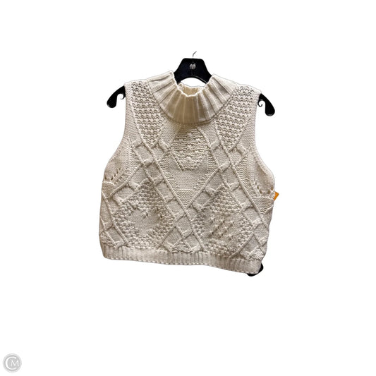Vest Sweater By Altard State In Cream, Size: M