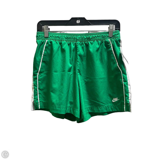 Athletic Shorts By Nike Apparel In Green, Size: S