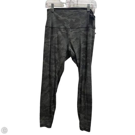 Athletic Leggings By Lululemon In Green, Size: S