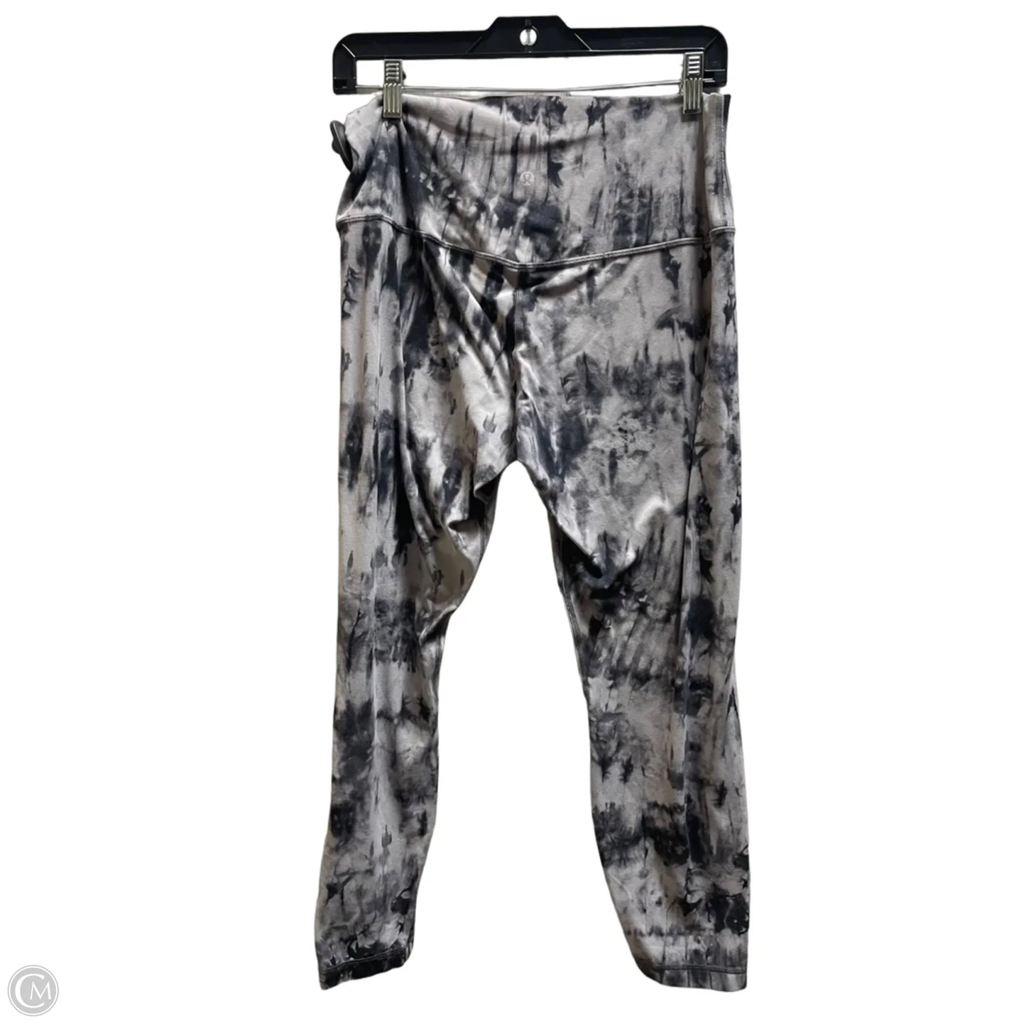 Athletic Leggings By Lululemon In Tie Dye Print, Size: 12