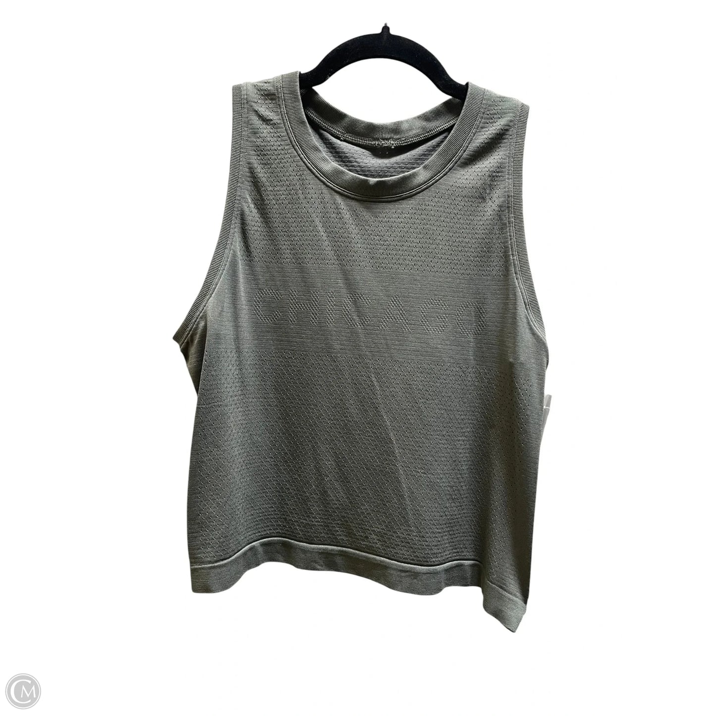 Athletic Tank Top By Lululemon In Green, Size: 4