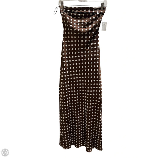 Dress Party Long By Clothes Mentor In Polkadot Pattern, Size: Xs