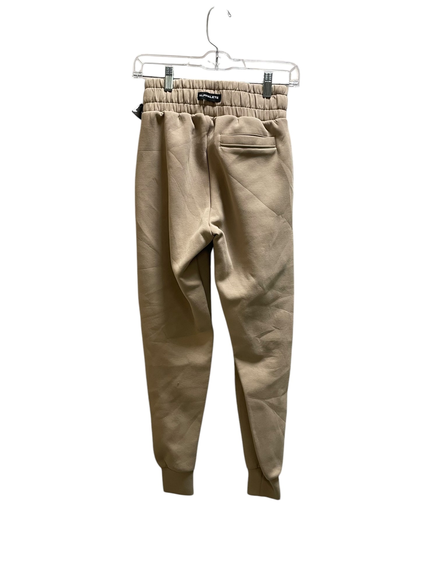 Athletic Pants By Clothes Mentor In Tan, Size: Xs