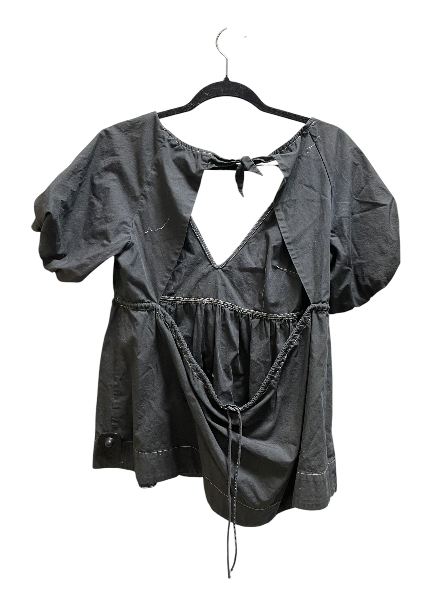 Top Short Sleeve By Free People In Grey, Size: S