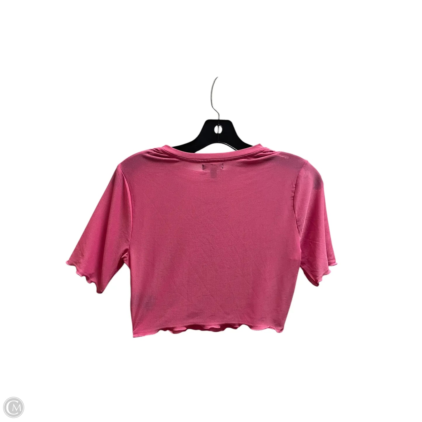 Top Short Sleeve By Clothes Mentor In Pink, Size: S