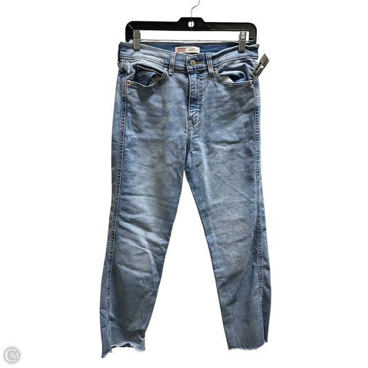 Jeans Boot Cut By Levis In Blue Denim, Size: 6