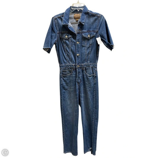 Jumpsuit By American Eagle In Blue Denim, Size: S