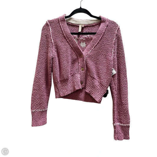 Cardigan By Pilcro In Pink, Size: S