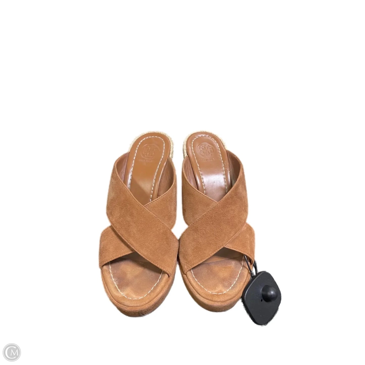 Sandals Designer By Tory Burch In Brown, Size: 6.5