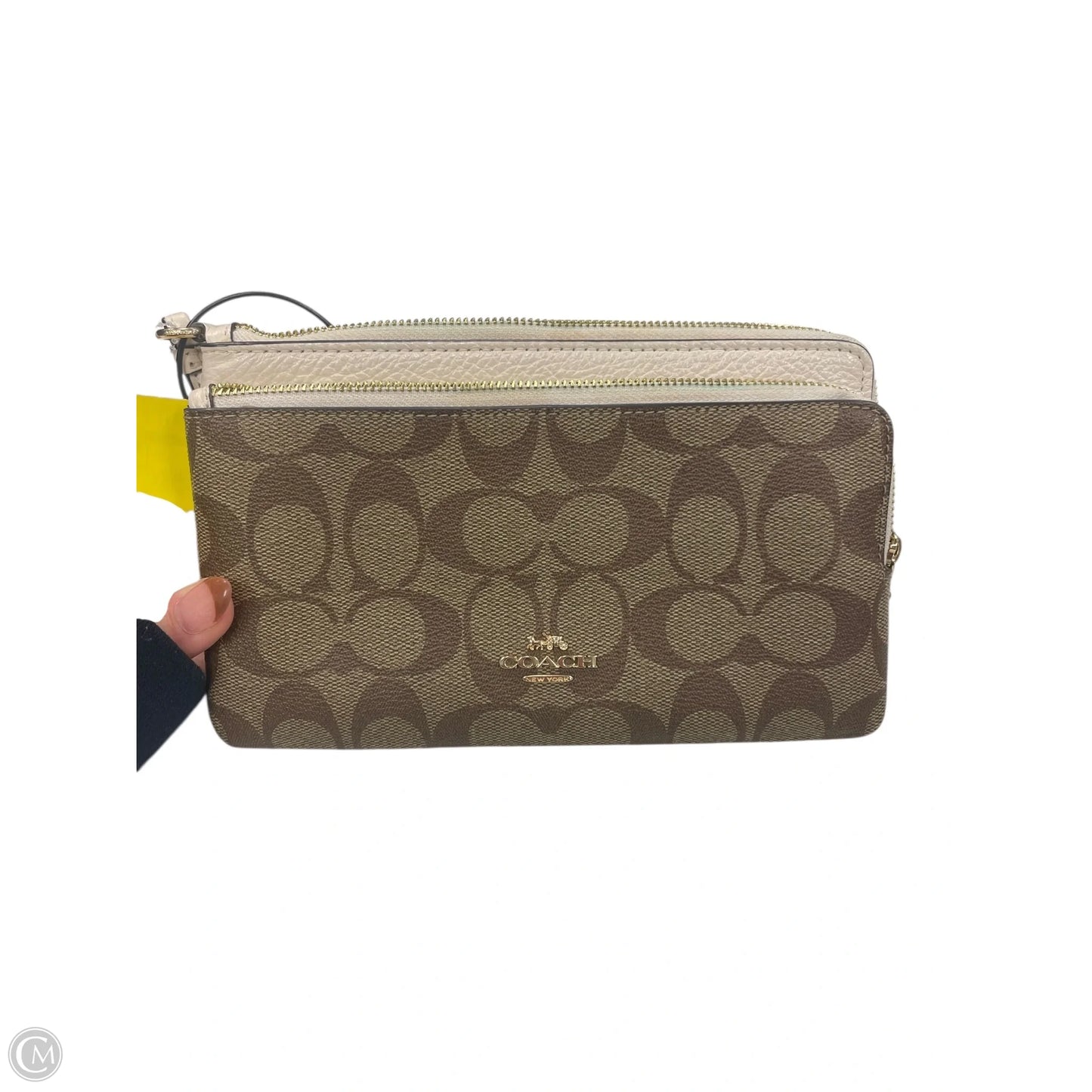 Wristlet Designer By Coach, Size: Medium