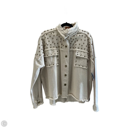 Jacket Other By Umgee In Cream, Size: M