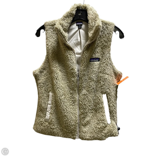 Vest Faux Fur & Sherpa By Patagonia In Tan, Size: S