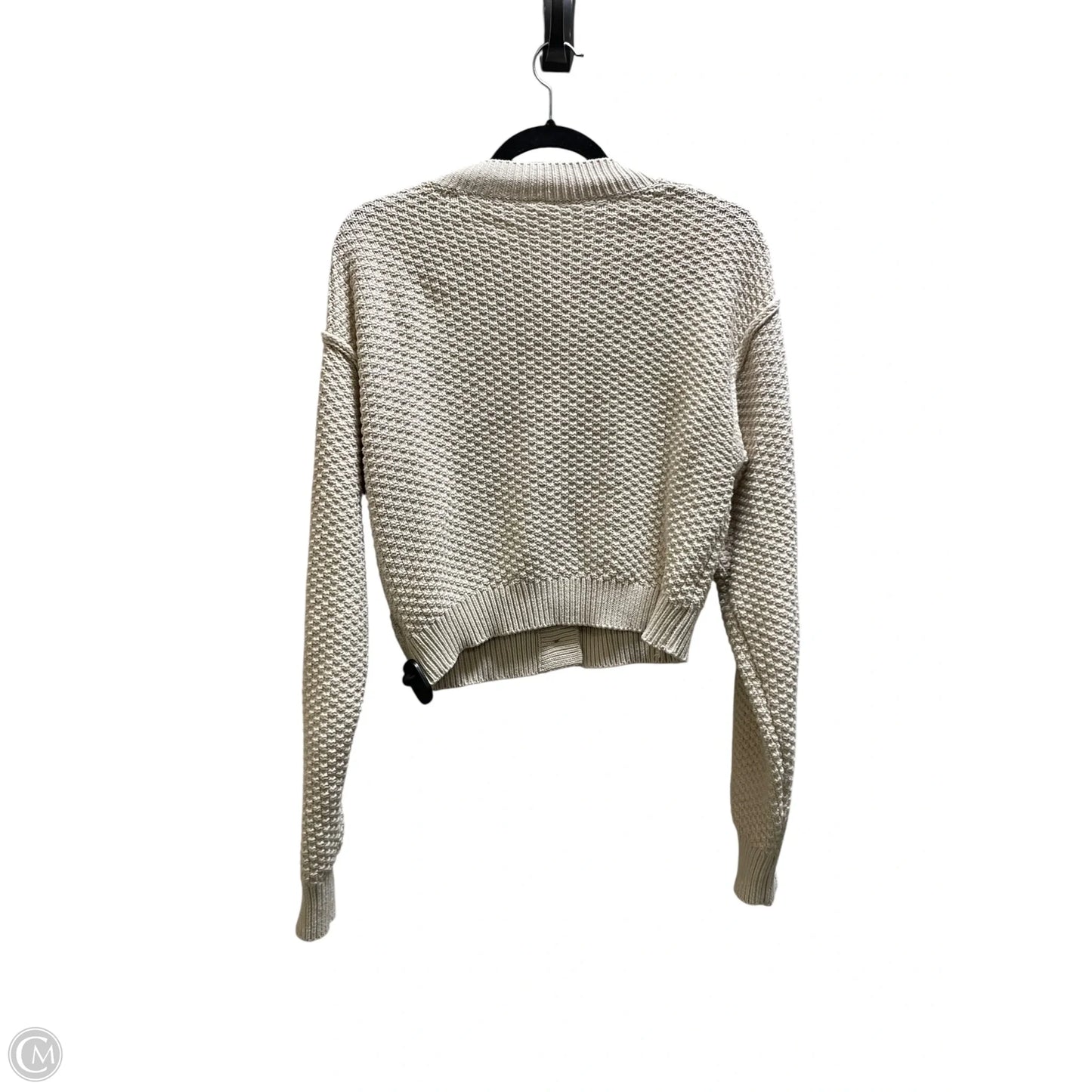 Sweater Cardigan By Free People In Tan, Size: Xs
