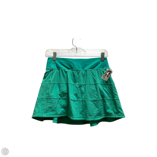 Athletic Skirt By Lululemon In Green, Size: 4