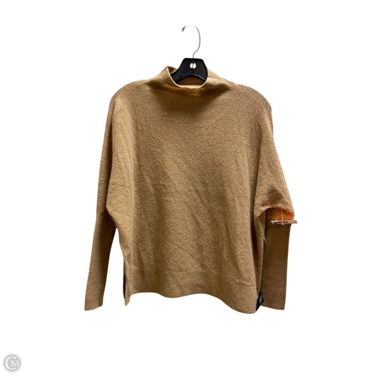 Top Long Sleeve By Maeve In Brown, Size: Xs
