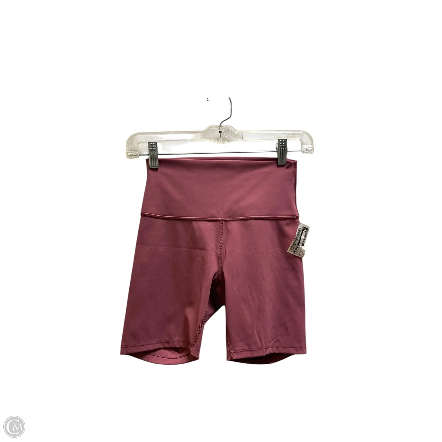 Athletic Shorts By Lululemon In Pink, Size: 4