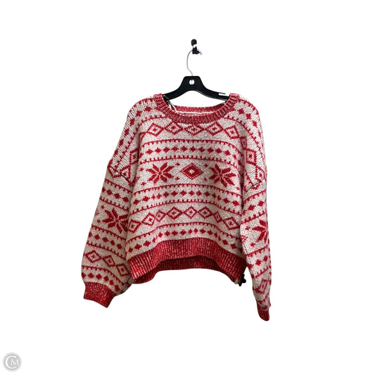 Sweater By Arula In Red, Size: 1x