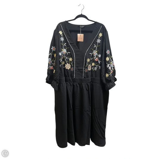 Dress Casual Short By Bloomchic In Black, Size: 4x
