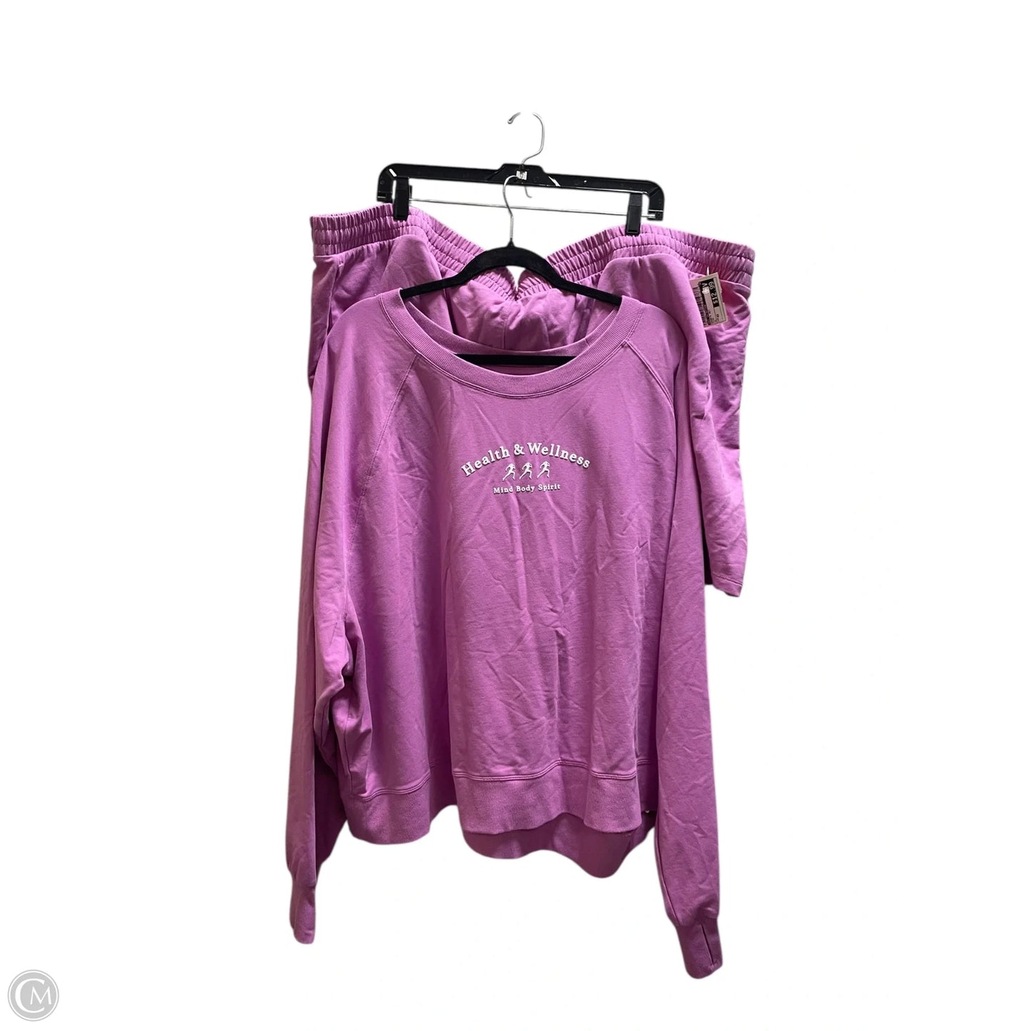 Shorts Set By All In Motion In Pink, Size: 4x