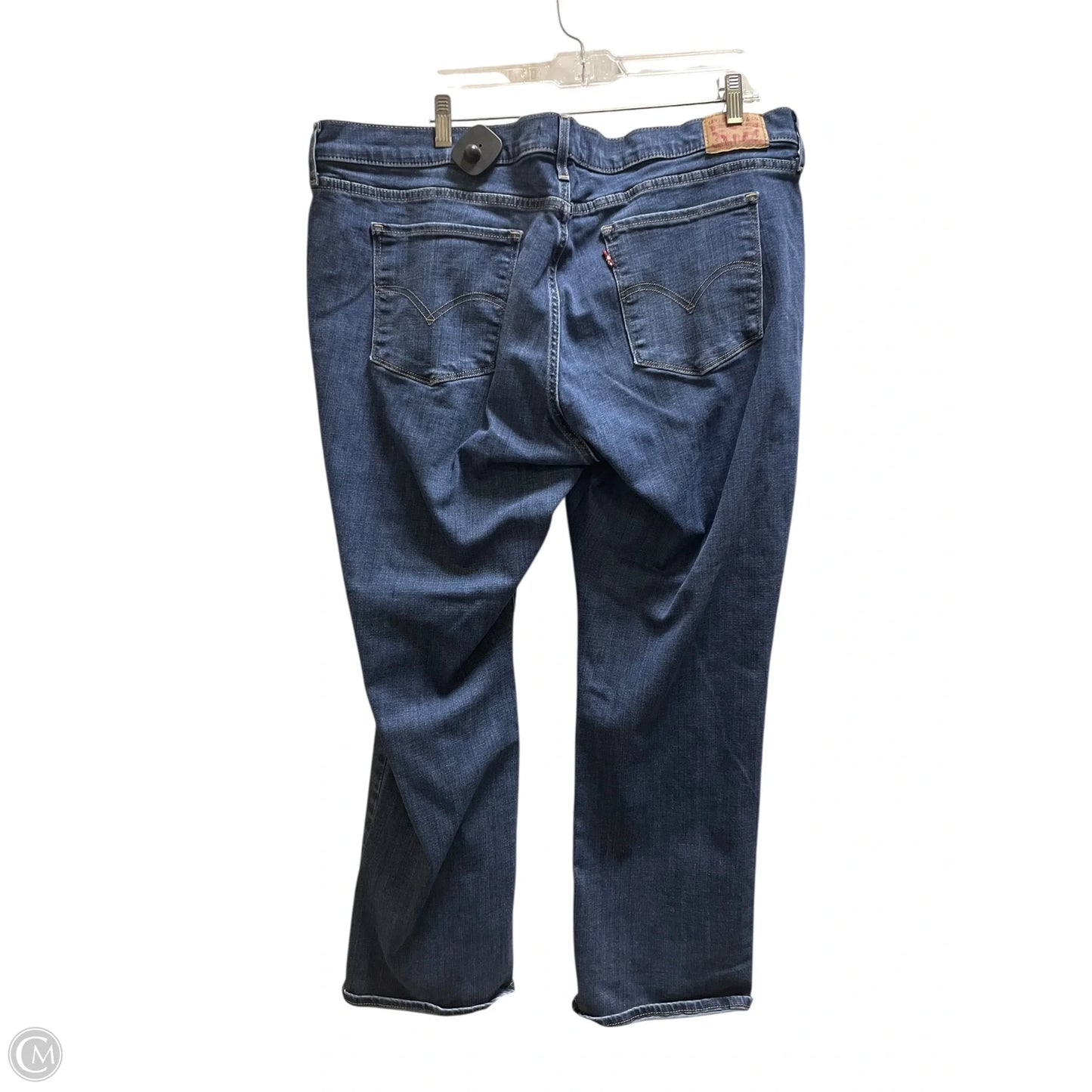 Jeans Straight By Levis In Blue Denim, Size: 20