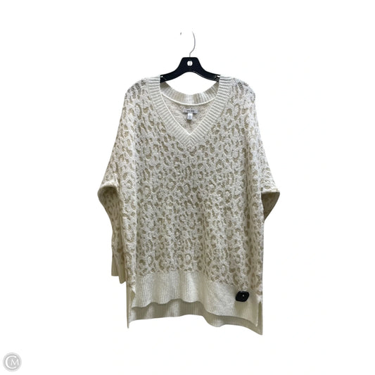 Sweater By Nine West In Gold, Size: 1x