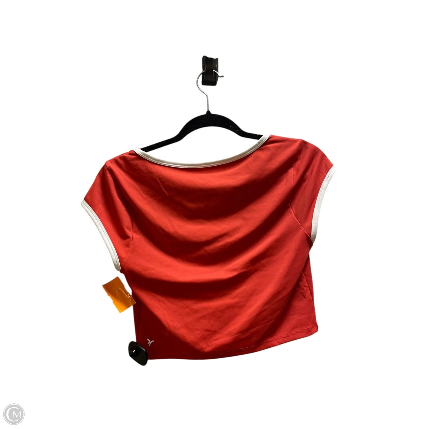 Athletic Top Short Sleeve By Old Navy In Red, Size: M