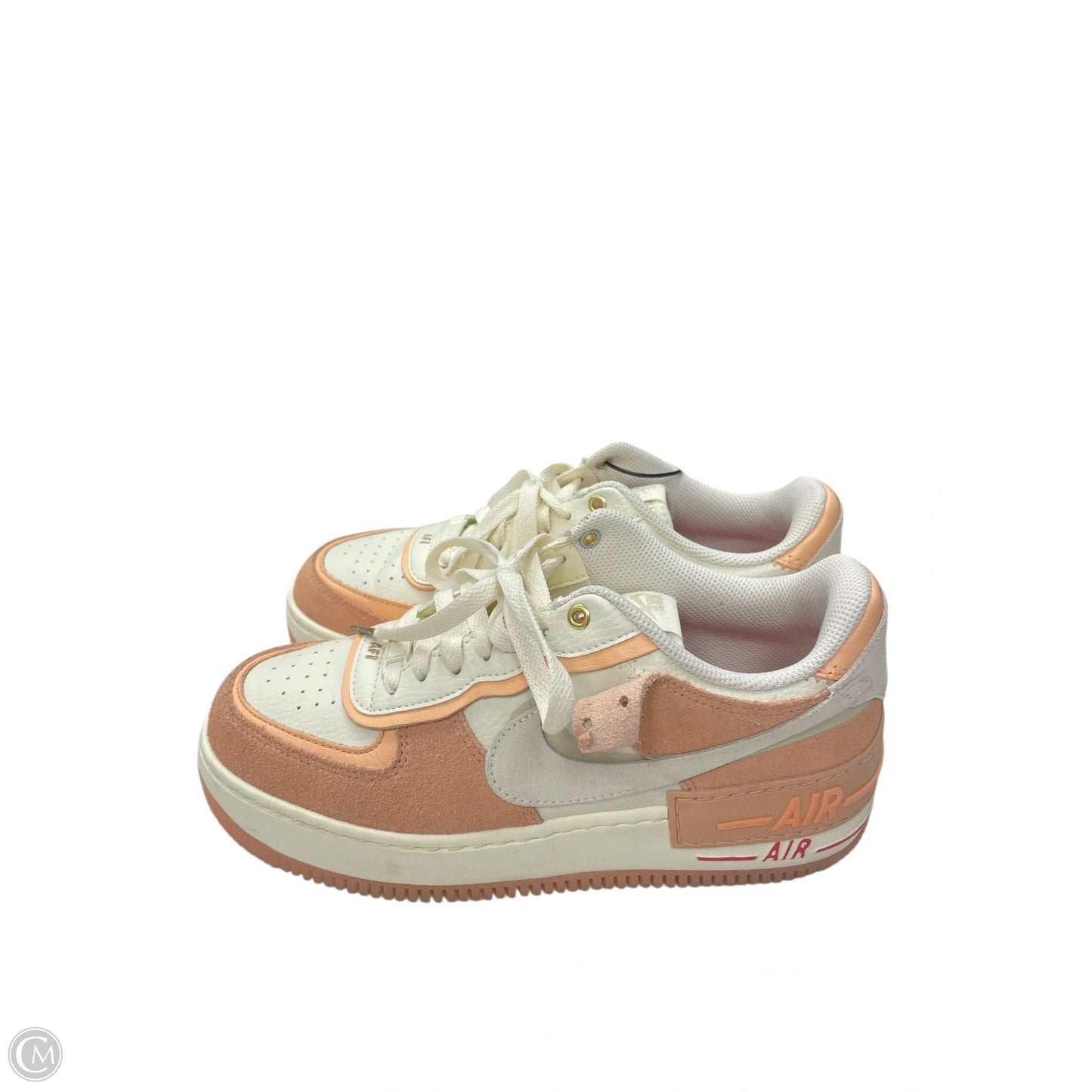 Shoes Sneakers By Nike Apparel In Orange, Size: 8