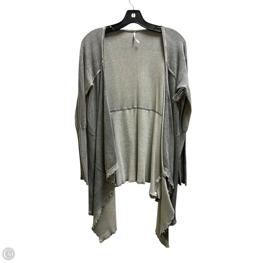 Sweater Cardigan By Free People In Green, Size: M