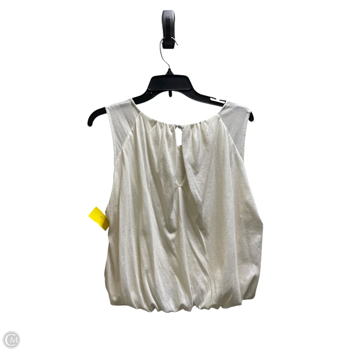 Top Sleeveless By Anthropologie In Tan, Size: S