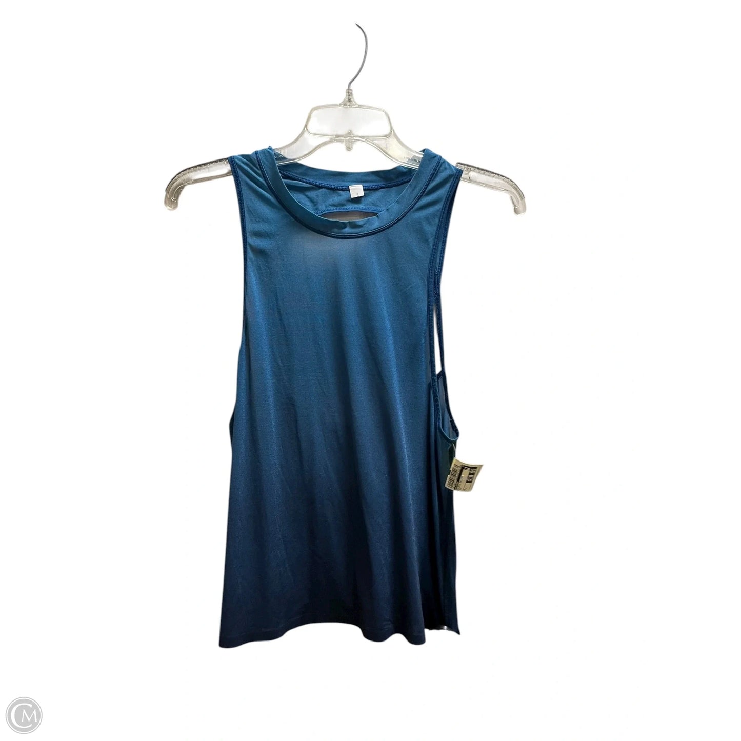 Athletic Tank Top By Lululemon In Blue, Size: 4