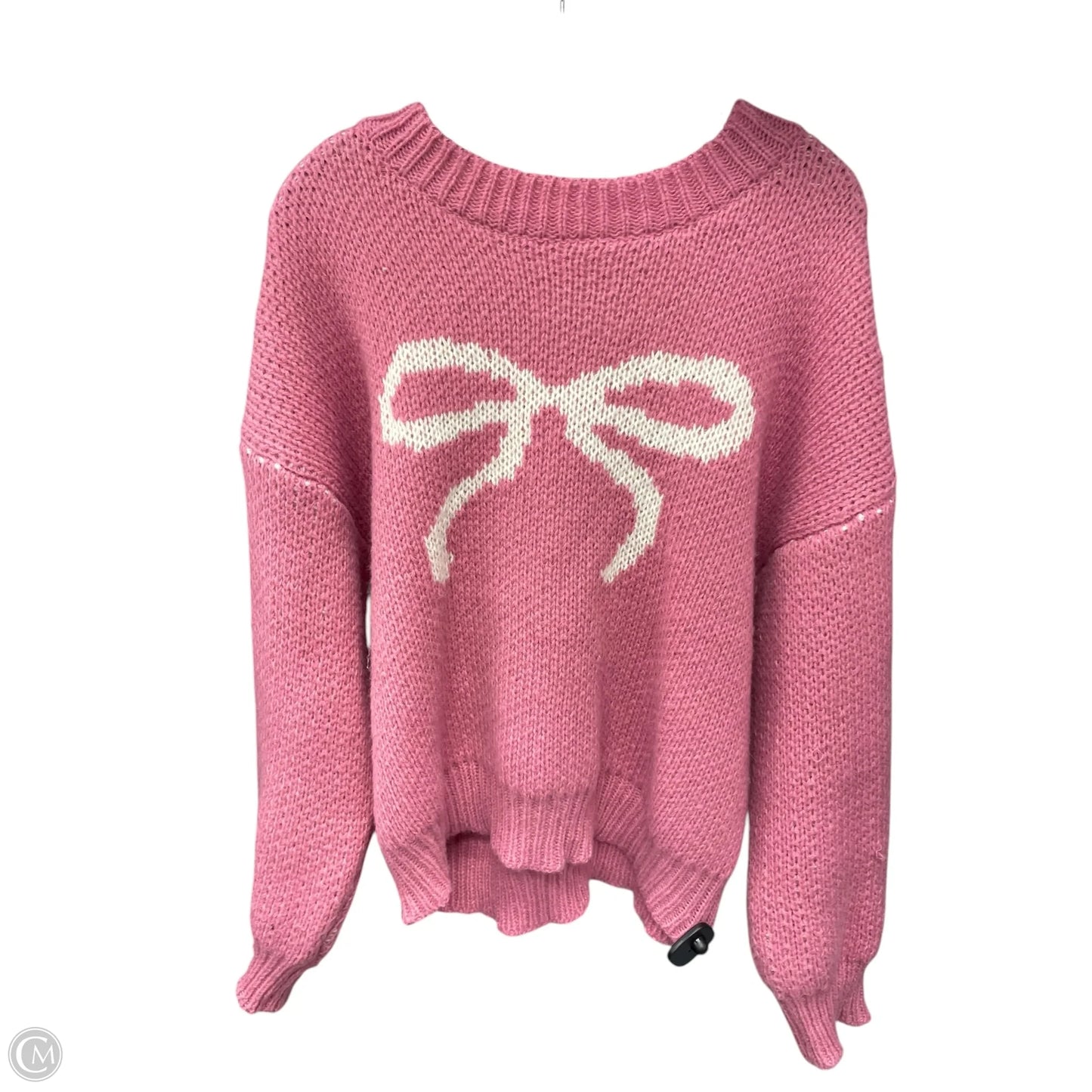 Sweater By Clothes Mentor In Pink, Size: M