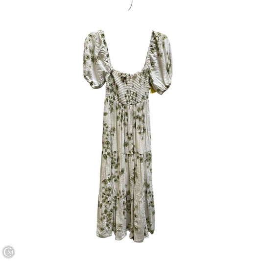 Dress Casual Maxi By Abercrombie And Fitch In Green, Size: Xs