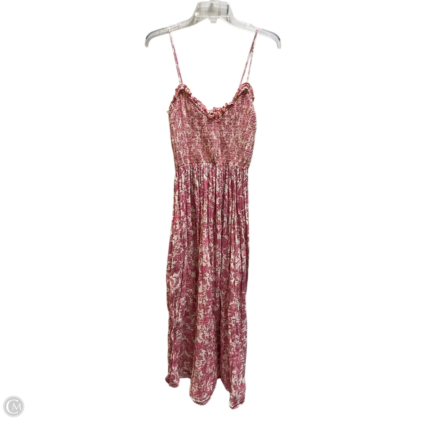 Dress Casual Midi By Free People In Pink, Size: S