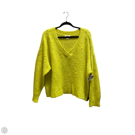 Sweater By Maeve In Green, Size: L