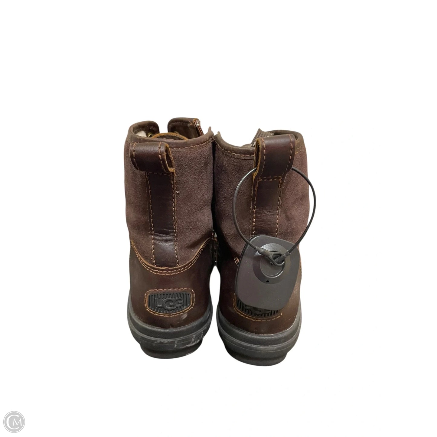 Boots Designer By Ugg In Brown, Size: 8