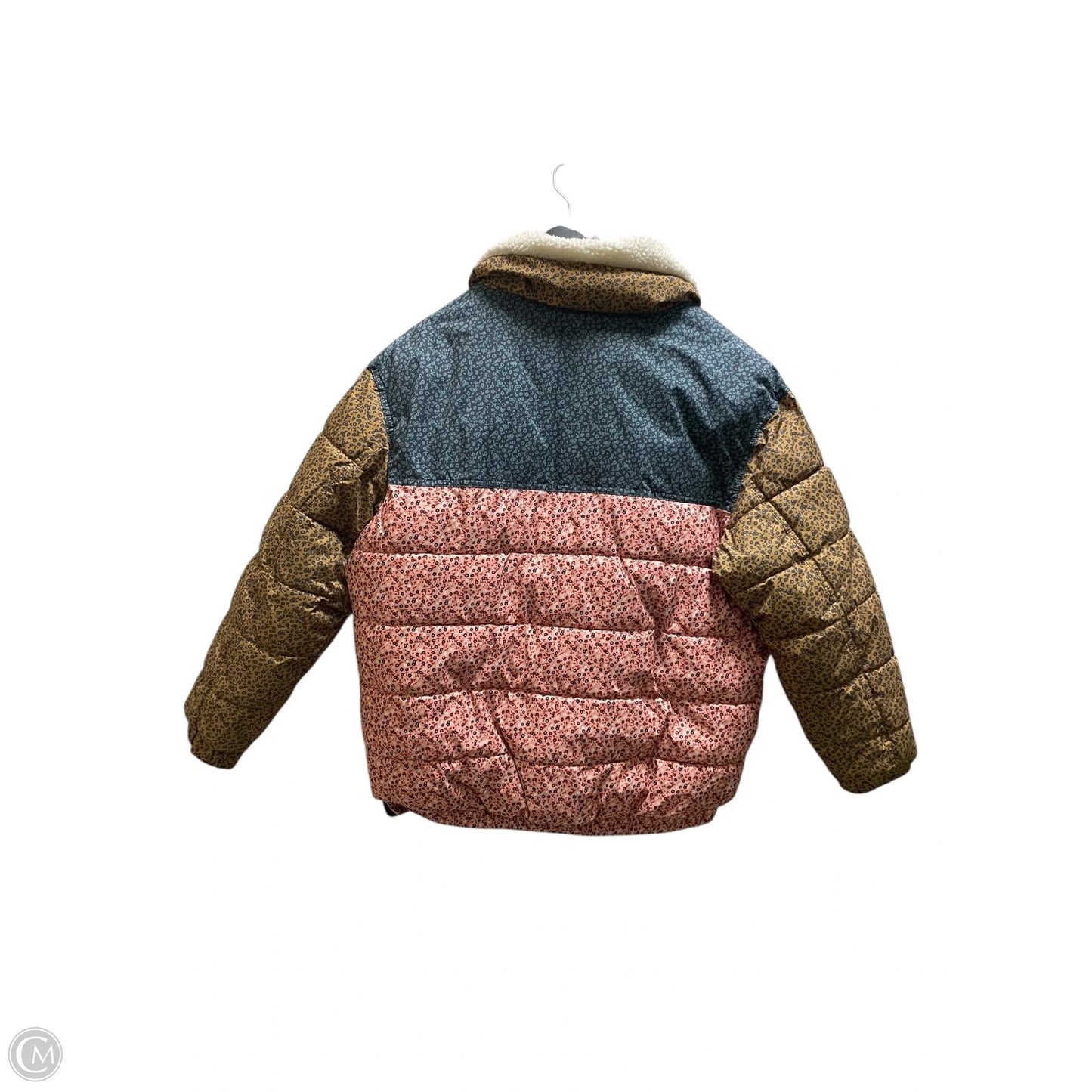 Coat Puffer & Quilted By Universal Thread In Pink, Size: M