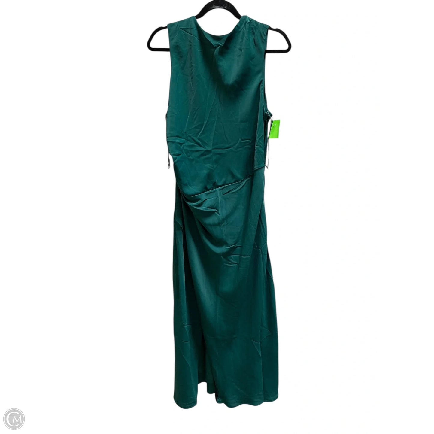 Dress Casual Midi By Abercrombie And Fitch In Green, Size: Xl