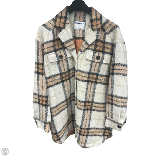 Jacket Fleece By Old Navy In Tan, Size: M