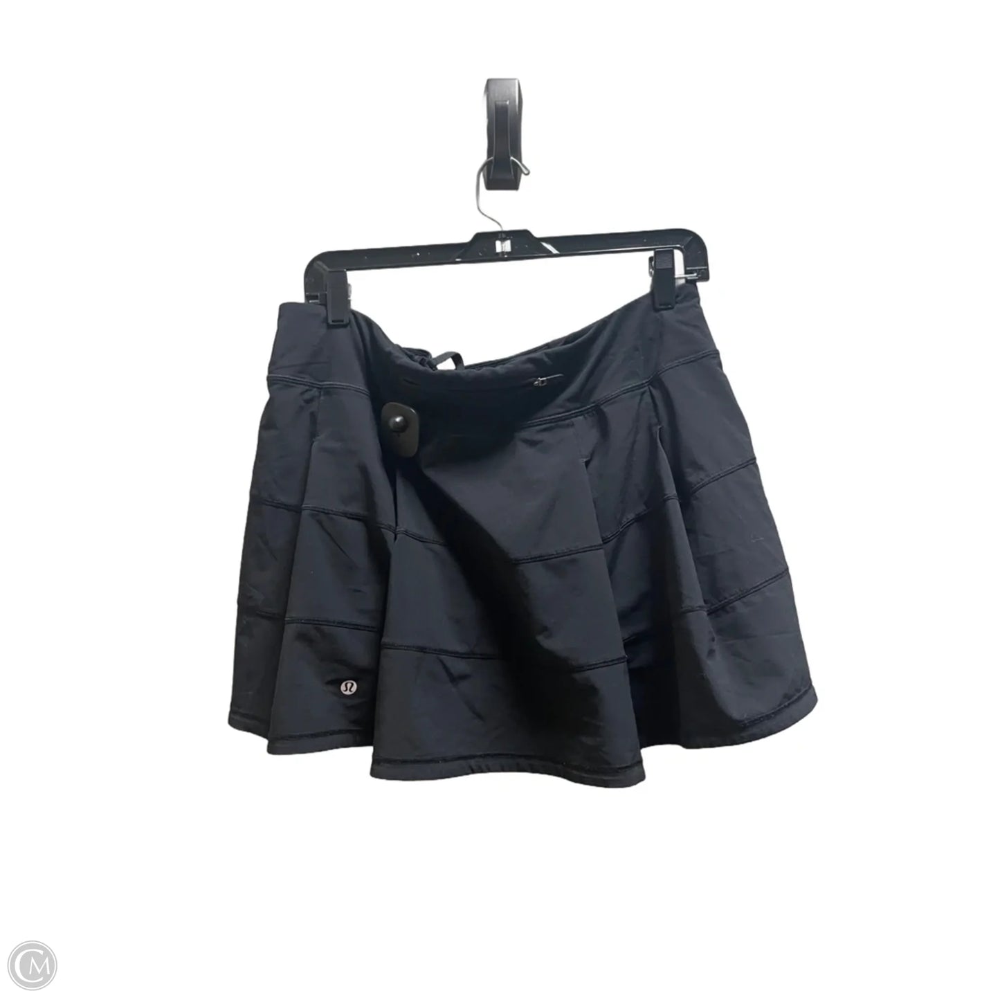Athletic Skirt By Lululemon In Black, Size: 12