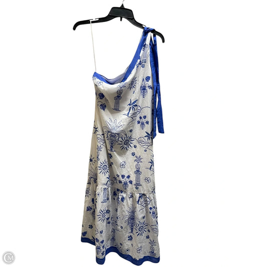 Dress Casual Midi By Sugar Lips In Blue, Size: Xs