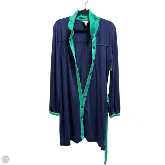 Dress Designer By Lilly Pulitzer In Blue, Size: L